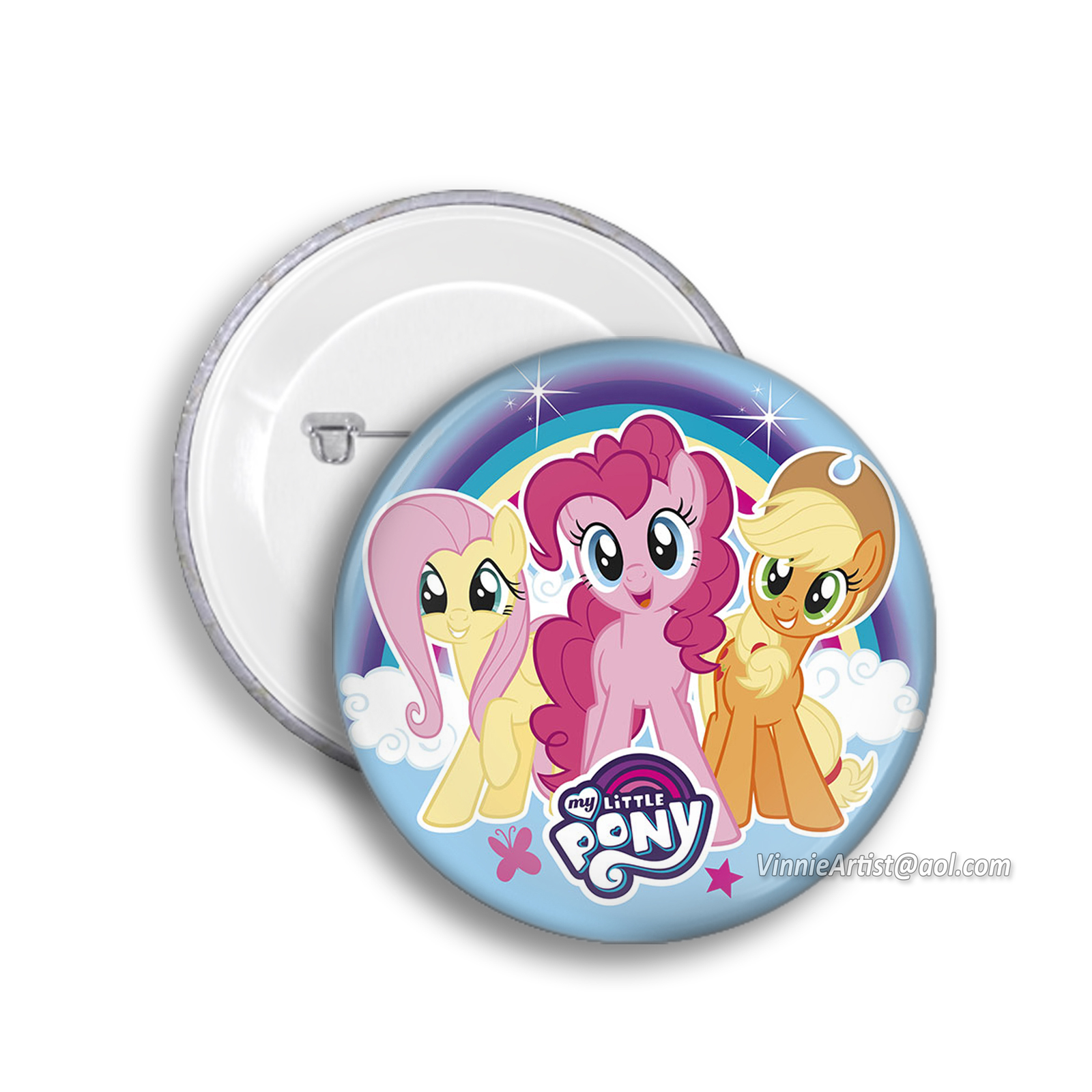 My Little Pony BUTTON Pin Pinback Buttons Badge Christmas Gifts - $2.99