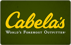 Cabela&#39;s® - $30.00+