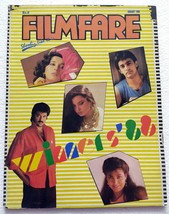 Filmfare Jan 1989 Anil Madhuri Aamir Juhi Bhappi Rekha Sangeeta Amitabh Radhika - £18.87 GBP