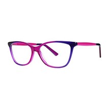 10X246 Women&#39;s Eyeglasses - Fashiontabulous Collection Frames - Fuchsia 52-14-14 - £99.12 GBP