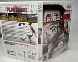 Major League Baseball 2K9 - Nintendo  Wii Game MLB 2009 Complete With Ma... - $3.00