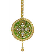 The Cracker Box  Inc Christmas Ornament Kit Golden Dreams on Spring Gree... - $175.00
