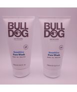 LOT OF 2 Bulldog Sensitive Face Wash Baobab Oat Willow Herb 5oz Each - €16,31 EUR