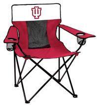 Indiana Hoosiers Arm Chair Red White NCAA Tailgating Camping Cup Holders - €53,98 EUR