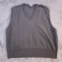 Cypress Links Vest Mens XL Gray Large Casual VNeck Layer Sleeveless Band... - £20.58 GBP