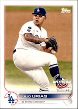 2022 Topps Opening Day #65 Julio Urias NM-MT Dodgers - $1.67