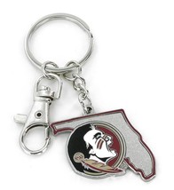 Florida State Seminoles Keychain State Design - £18.69 GBP