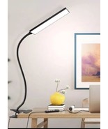 LED Desk Lamp Gooseneck Adjustable Lamp with Clamp Eye-Caring Reading De... - $10.63 CAD