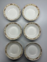 Vintage Johnson Brothers Floral China 6 Bowls 6.25” England - £15.33 GBP