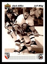 New York Islanders Heroes Of the NHL Morrow Nysytrom Gillies 1991 Upper Deck - £1.19 GBP
