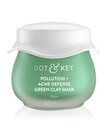 Dot &amp; Key Skin Care Pollution Acne Defense Green Clay Mask For Dark Spot... - $28.49