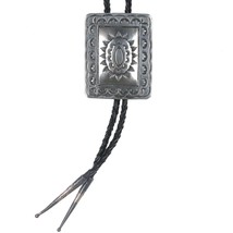 1980&#39;s Native American stamped sterling bolo tie - $222.75