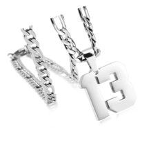 Personalized Jersey Number Necklaces for Stainless - $40.49