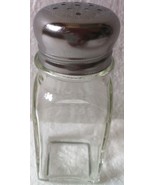 Square 2 Oz Salt &amp; Pepper Shaker with Clear Glass ( New ) - $1.69 CAD