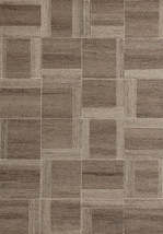 Brown Taupe Designer RUG, Custom , Tufted Wool Rug, Silky And Soft Luxurious  - £290.29 GBP+