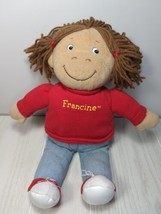 Arthur&#39;s friend Francine Eden plush stuffed animal Marc Brown TV book ch... - $14.84