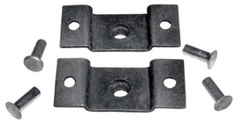 1956-1962 Corvette Retainer Fuel Tank Strap Rear With Weld Nut Pair - $26.68