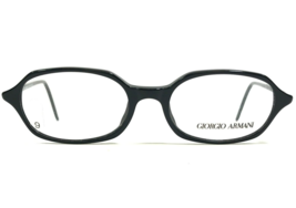 Giorgio Armani Eyeglasses Frames 391 020 Black Hexagon Full Rim 50-17-140 - £67.09 GBP