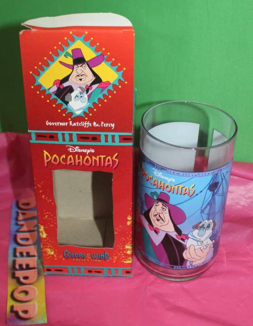 Walt Disney Pocahontas Governor Ratcliffe And Percy Burger King Coca Col... - $19.79