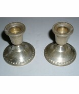 Duchin Creation Sterling Silver Candlesticks Set Of 2 - $205.78 CAD