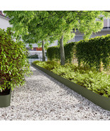 vidaXL Lawn Edgings 30 pcs Olive Green 7.9x40.6&quot; Cold-rolled Steel - $541.07 CAD