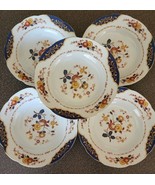 Vintage Set of Five (5) ~ Premiere Gold Trim ~ ME217 ~ Canton Fair Bowls - $112.27 CAD
