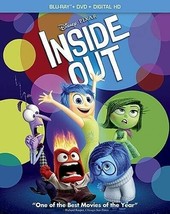 Inside Out (Blu-ray/DVD Combo Pack + Digital Copy) - Blu-ray - VERY GOOD - £4.67 GBP