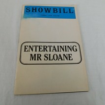 Entertaining Mr Sloane Showbill Jan 1982 Cherry Lane Theatre Drama Desk ... - £11.42 GBP