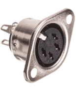 din-4s Caltronics 4 pi female din socket solder terminals  - €2,35 EUR