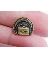 OFFICIAL UNITED COMMERCIAL TRAVELERS SCREW BACK LAPEL PIN TIE TACK GOLD ... - £6.65 GBP