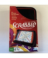 Scrabble Game Folio Edition Zipped Travel Case Portable Score Sheets NEW... - $24.74