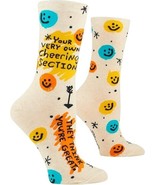 Blue Q Women&#39;s Funny Crew Socks Your very own Cheering Section (Women si... - $13.85