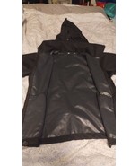 CHUBB Windbreaker With Hoodie Jacket Black Matrix Creation Through Destr... - $606.30 MXN