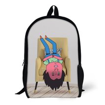 Mondxflaur Cartoon Funny Backpacks for School Kids Adults Lightweight Bag 16.9in - £19.23 GBP