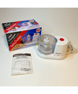 NEW Betty Crocker Mini Chopper Food Processor Model BC-1401 Vintage in Box - $14.99