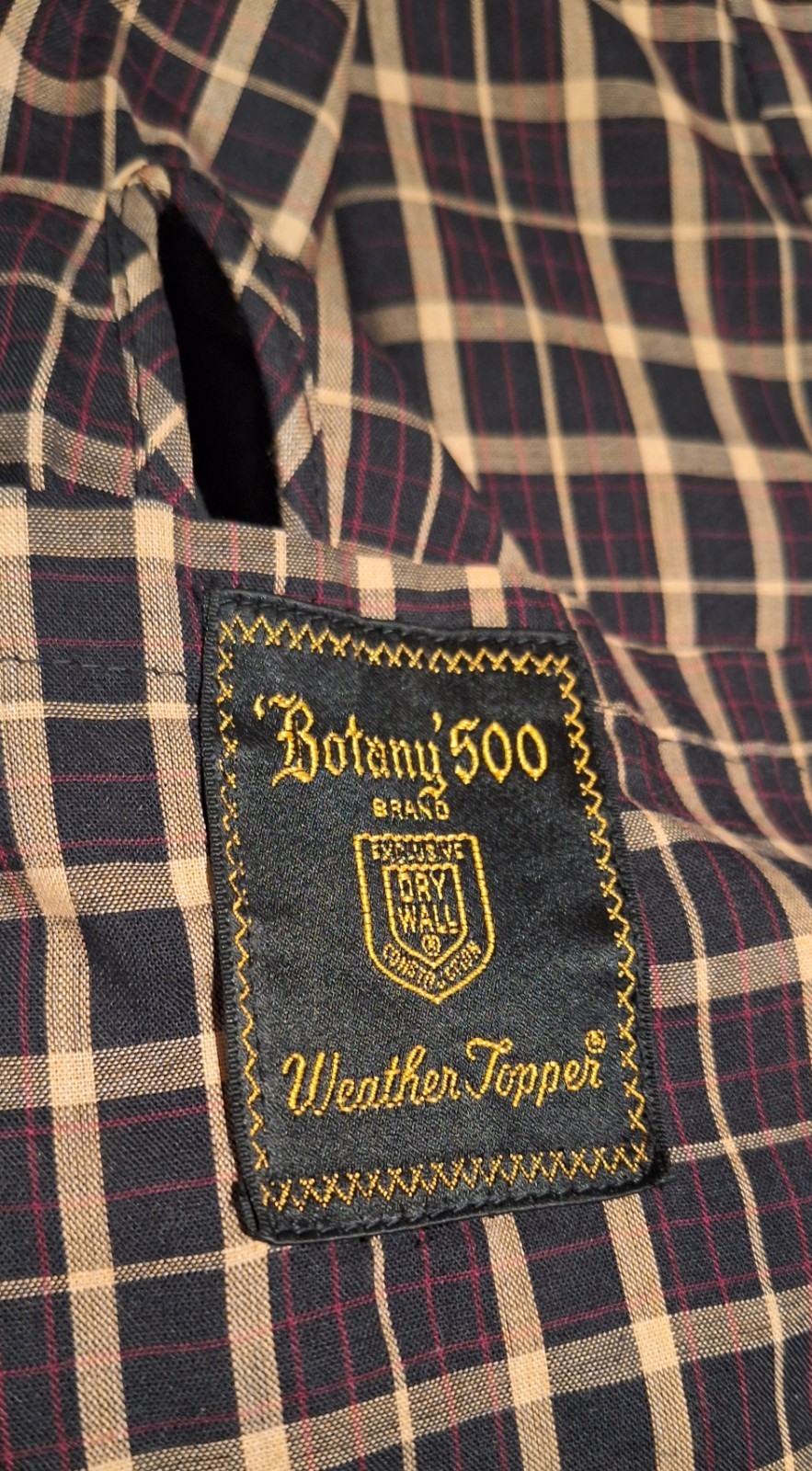 Black Size 48 Botany 500 Weather Topper Jacket Trench Coat w/Alpaca LINER Item image 5