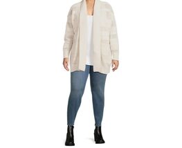 Terra &amp; Sky Women's Plus Size Chenille Shawl Cardigan Sweater, Midweight - $12.00