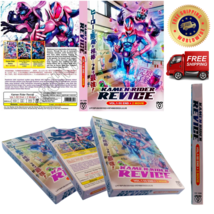 KAMEN RIDER REVICE Vol.1-50end + 2 Movies With English Subtitles Dvd region all - £35.41 GBP