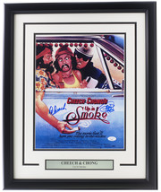 Cheech and Chong Signed Framed 11x14 Up in Smoke Poster Photo JSA LL09023 - £154.71 GBP