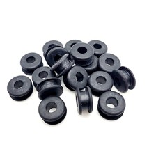7/16&quot; Panel Hole Rubber Grommets 1/4&quot; ID Wiring Bushing for 3/16&quot; Thick Walls - £8.57 GBP+