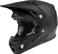 Fly Racing Adult MX Offroad Formula Carbon Solid Helmet Matte Black Md - £559.50 GBP