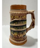 7&quot; Stein Cup NEW ORLEANS Louisiana French Quarter Mardi Gras Bourbon - €8,42 EUR