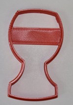 Wine Glass Stemware Champagne Red White Cookie Cutter 3D Printed USA PR766 - £2.38 GBP