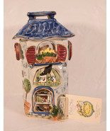 Blue Sky Clayworks Heather Goldminc Tea Light Show House Boutique 2002 New - $39.60