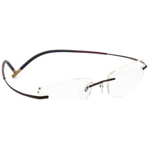 Silhouette Eyeglasses 7581 40 6062 Titan Purple Rimless Austria 52[]19 145 - £118.02 GBP
