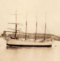 Ship Bpat Original Photo Vintage Photograph Antique - £7.80 GBP
