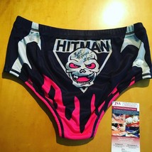 Bret Hart Hitman Signed Trunks WWE JSA certificate - $3,351.16 MXN