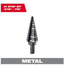 Milwaukee 48-89-9204 Step Drill Bit #4  FREE SHIPPING!!! - £21.50 GBP