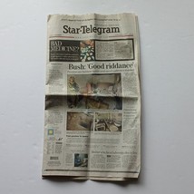 Fort Worth Star Telegram December 16, 2003 Saddam Hussien Captured - $9.49