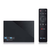 H96 Max 8K Smart TV BOX Android 11.0 Media Player with Remote Control, Quad Core - £105.97 GBP